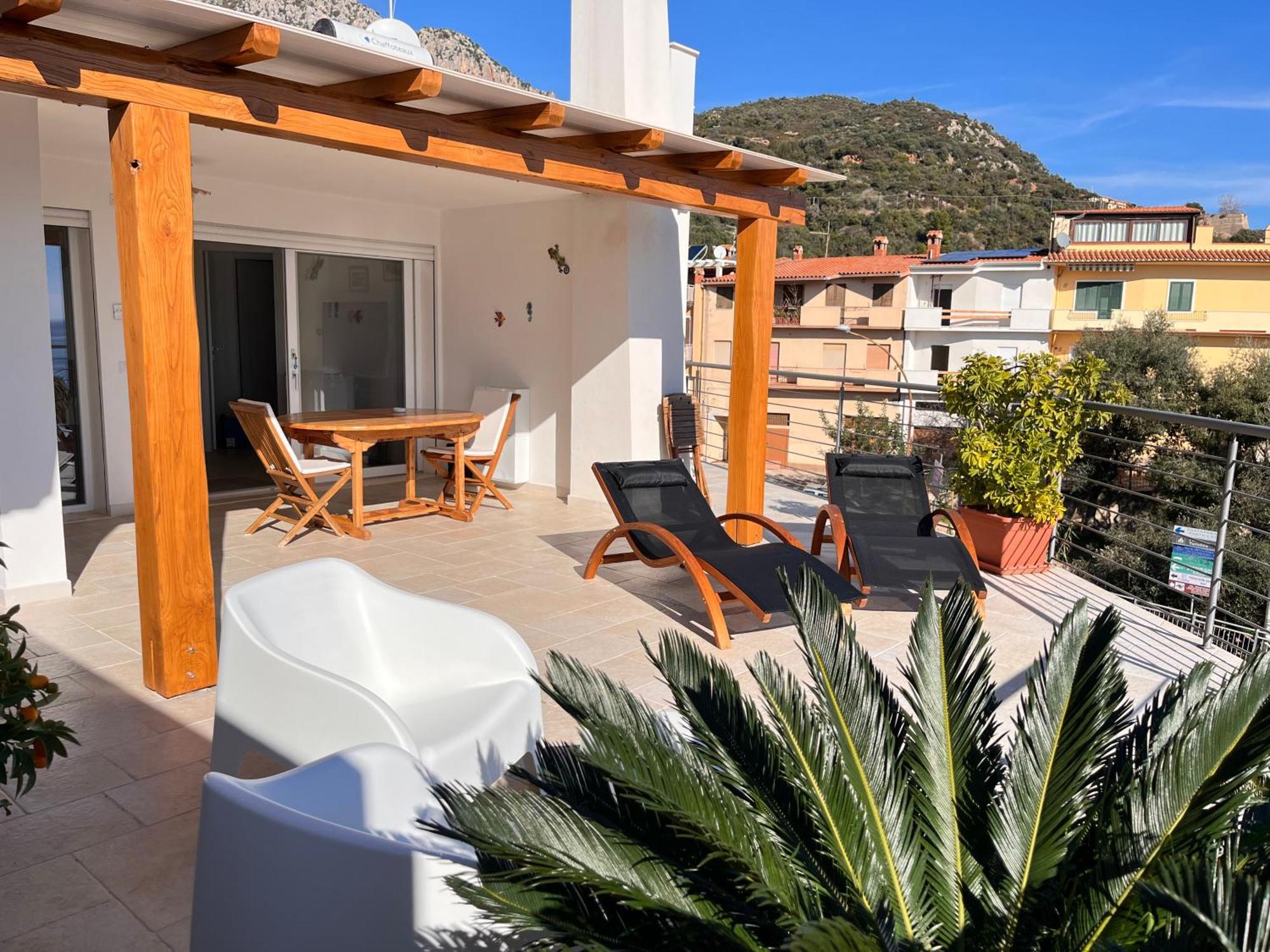 Ferienwohnung Sea House Iun Q7317 Santa Maria Navarrese Exterior foto
